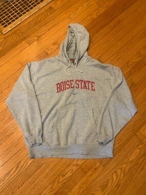 Vintage Nike Boise State University Pullover Hooide